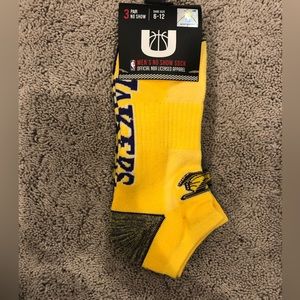 NBA Los Angeles Lakers Men’s No Show Socks